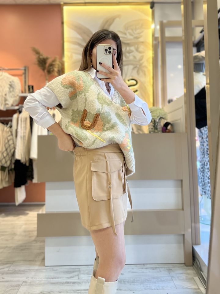 Camel Cep Detay Etek