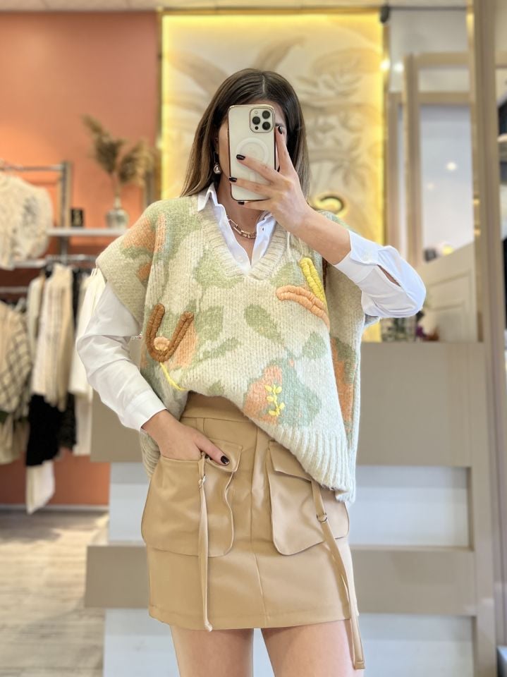 Camel Cep Detay Etek