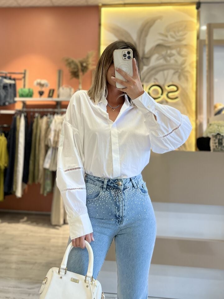 Zara Balon Kol Fistolu Gömlek