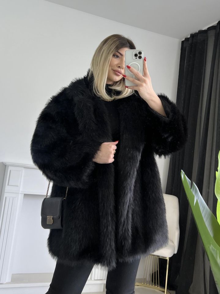 Siyah Premium Kürk