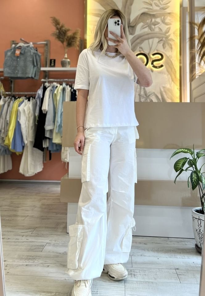 Beyaz Basic Tişört