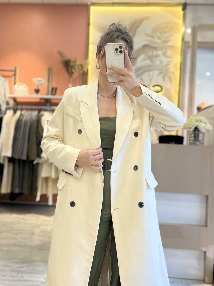 Krem Premium Ceket