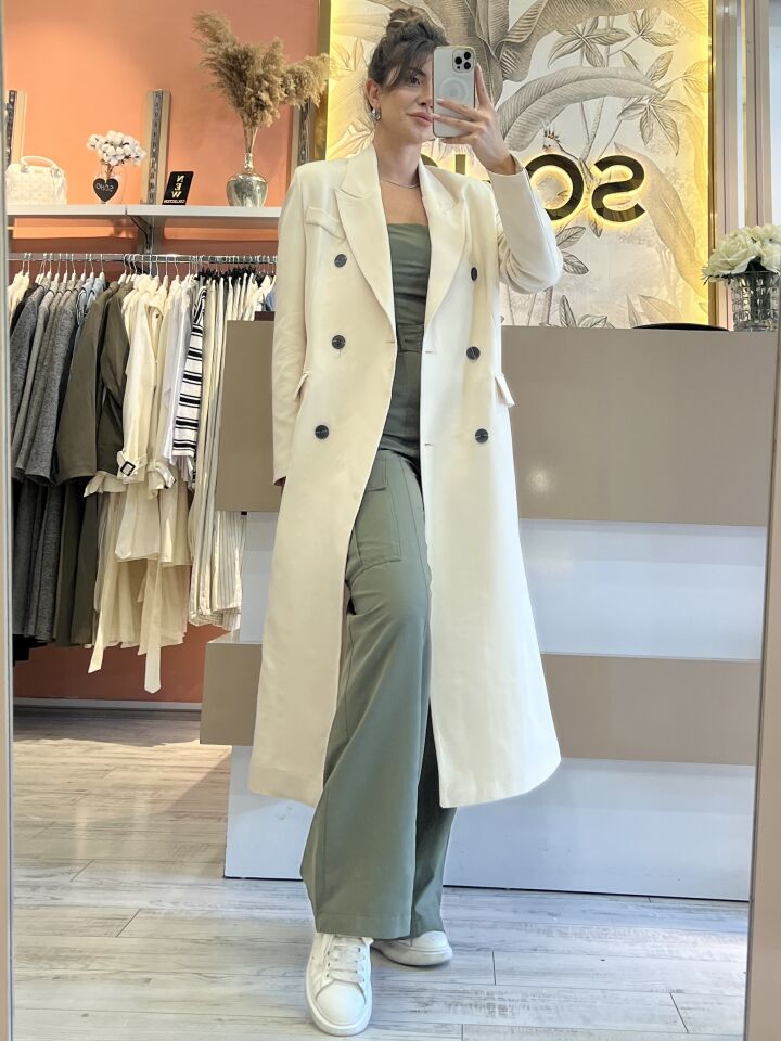 Krem Premium Ceket