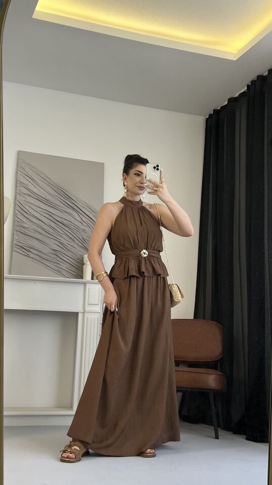 Helen Yaka Bohem Kahve Takım