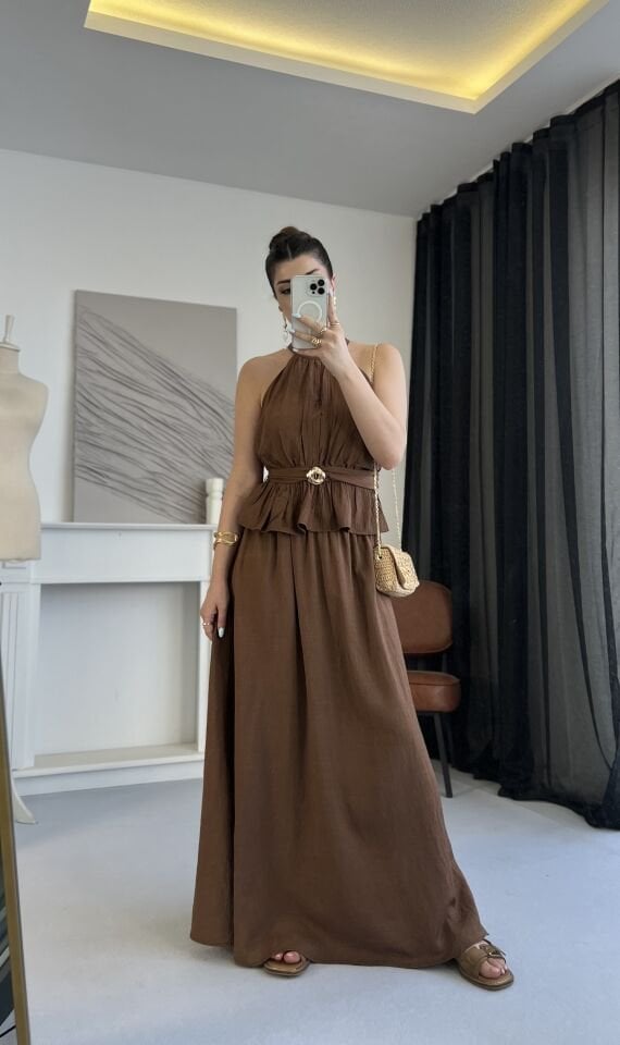 Helen Yaka Bohem Kahve Takım