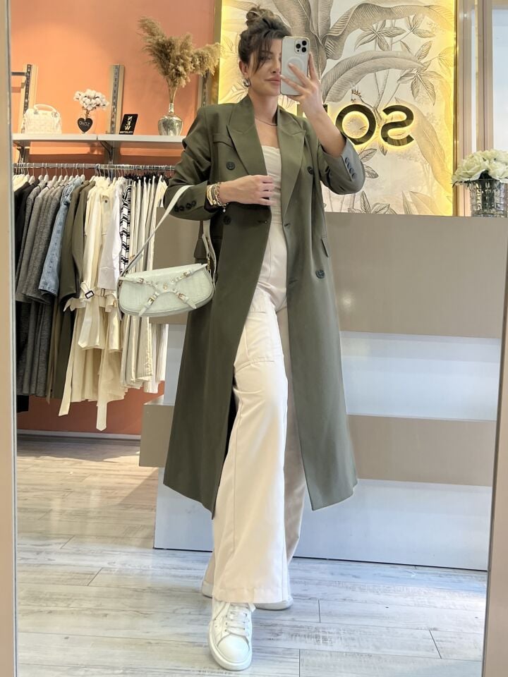 Haki Yeşil Premium Ceket