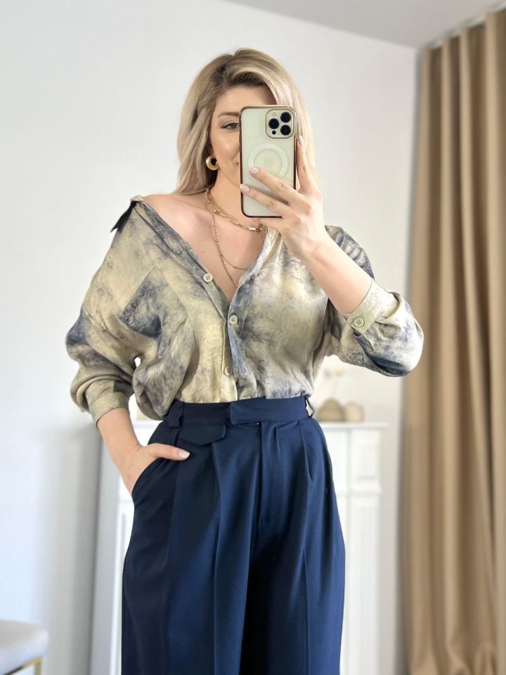 Batik Desen Salaş Gömlek