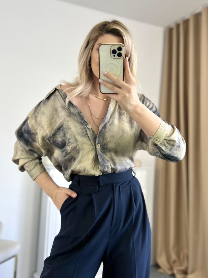 Batik Desen Salaş Gömlek