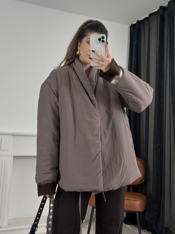 Vizon Marka Model Şişme Mont