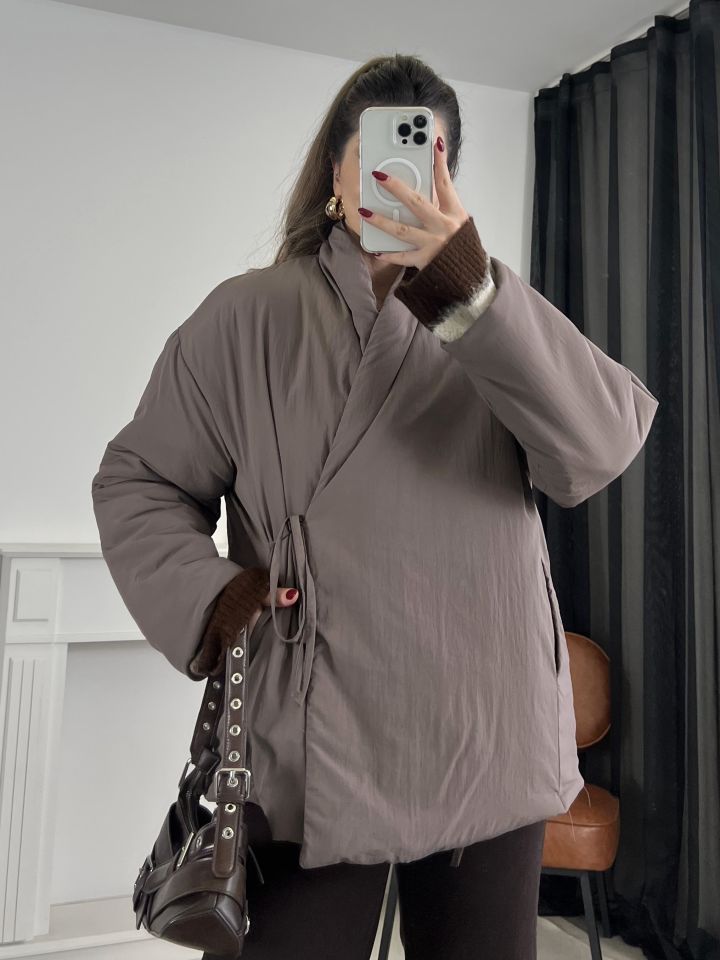 Vizon Marka Model Şişme Mont