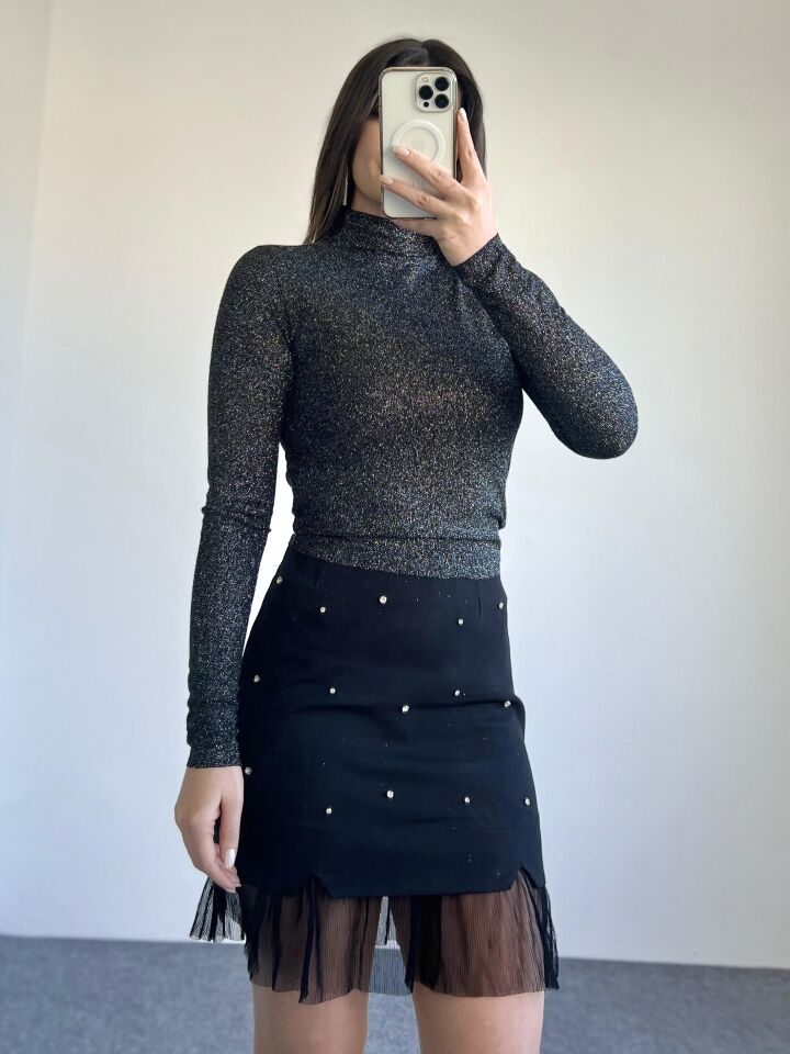 Yarım Balıkçı Simli Body