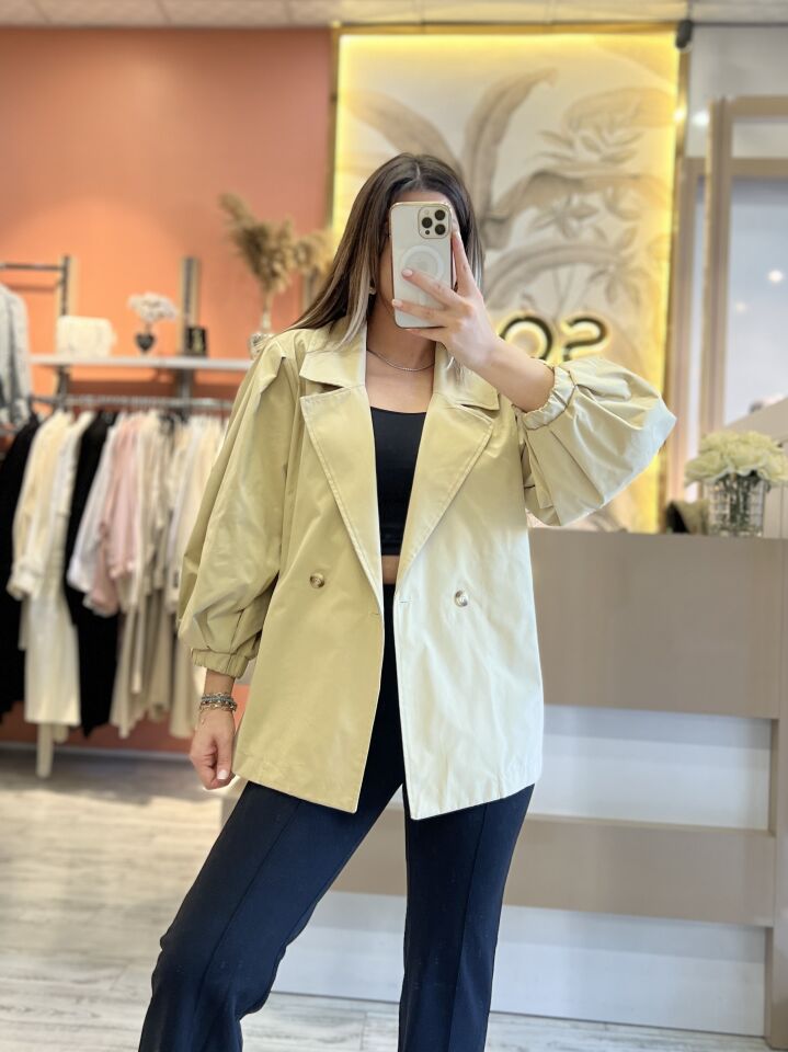 Vizon Oversize Trençkot