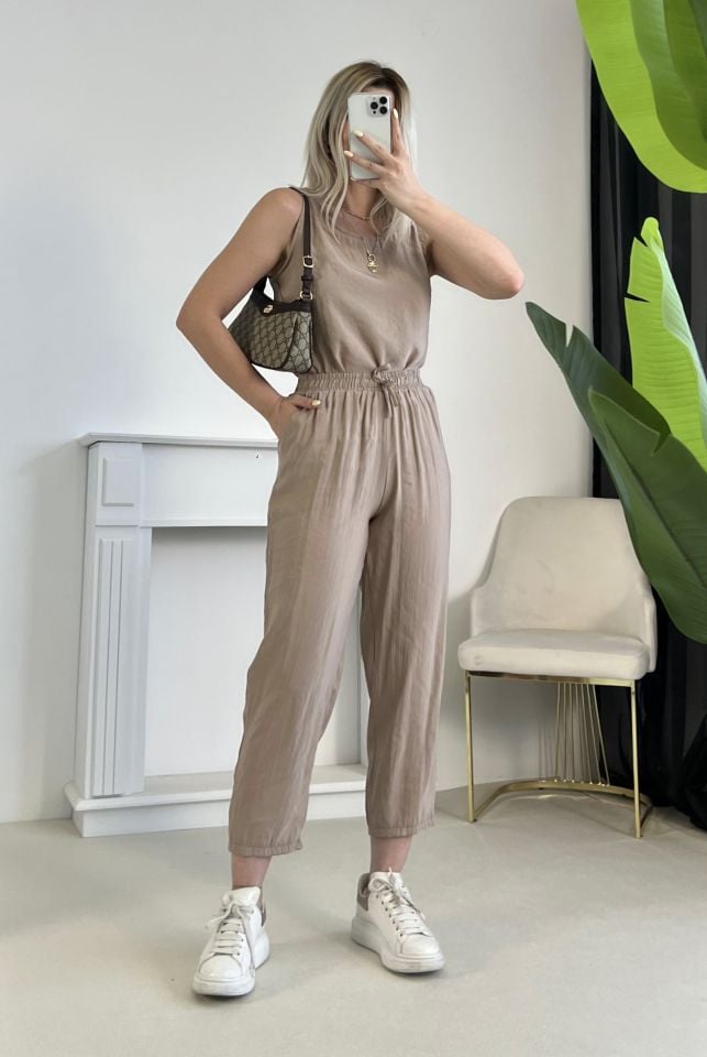 Vizon Bluz Pantolon Takım