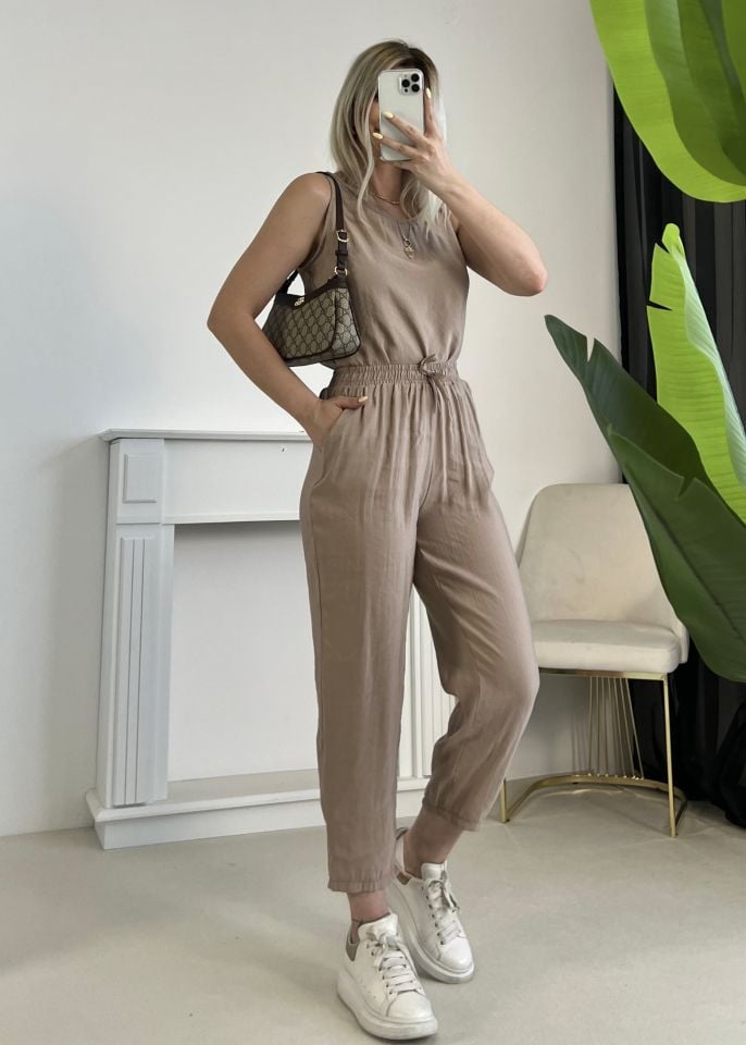 Vizon Bluz Pantolon Takım