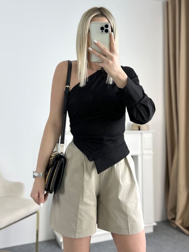 Çağla Yeşil Şehir Boy Basic Şort