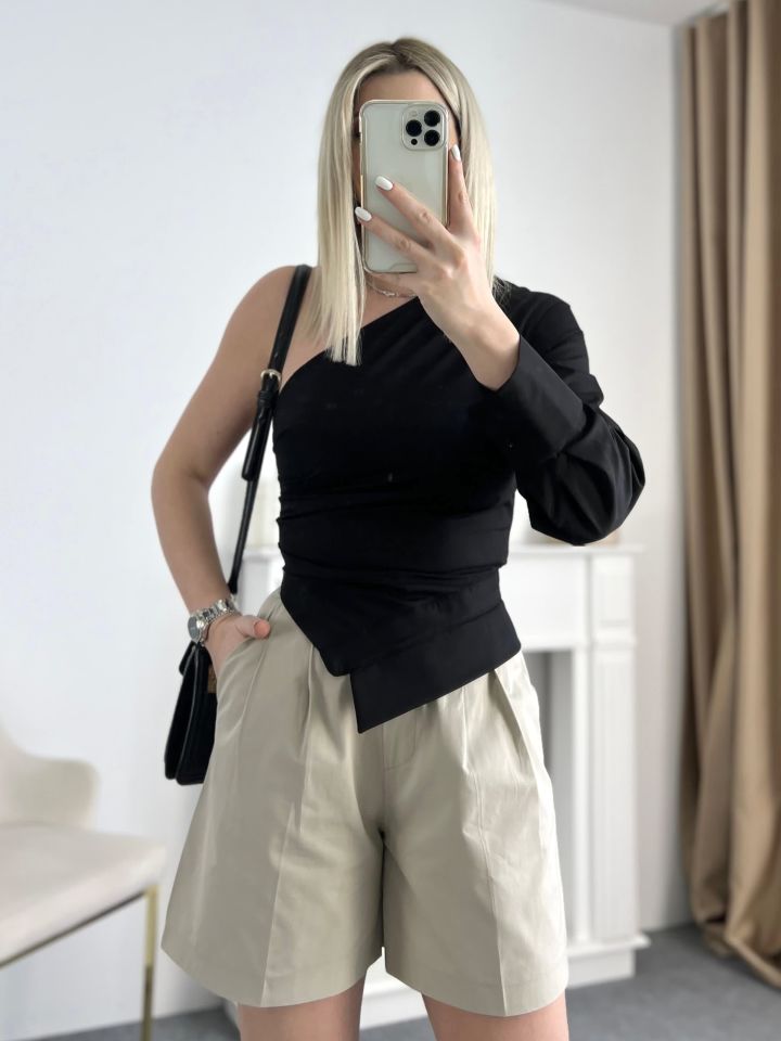 Çağla Yeşil Şehir Boy Basic Şort